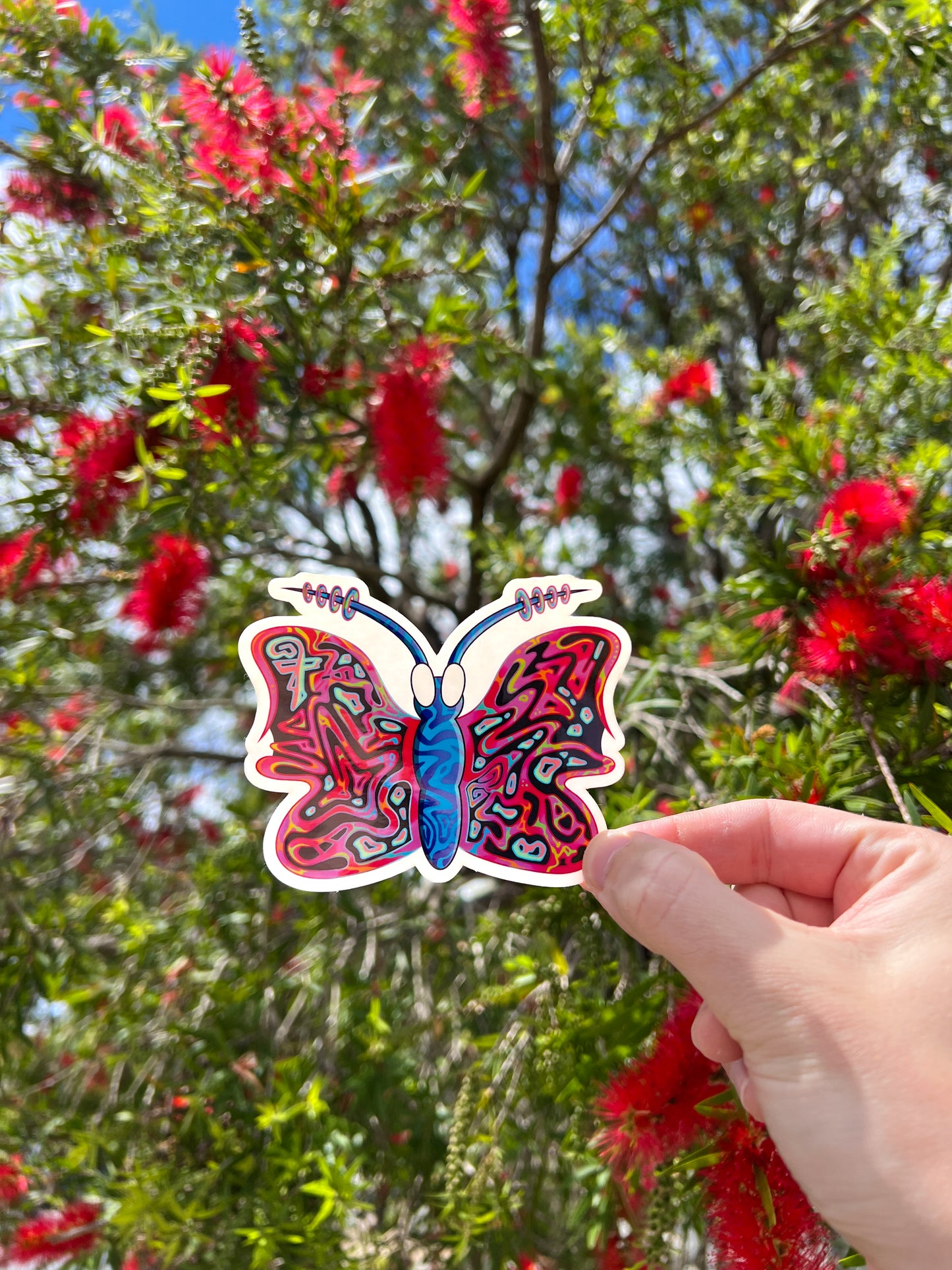 Butterfly Sticker