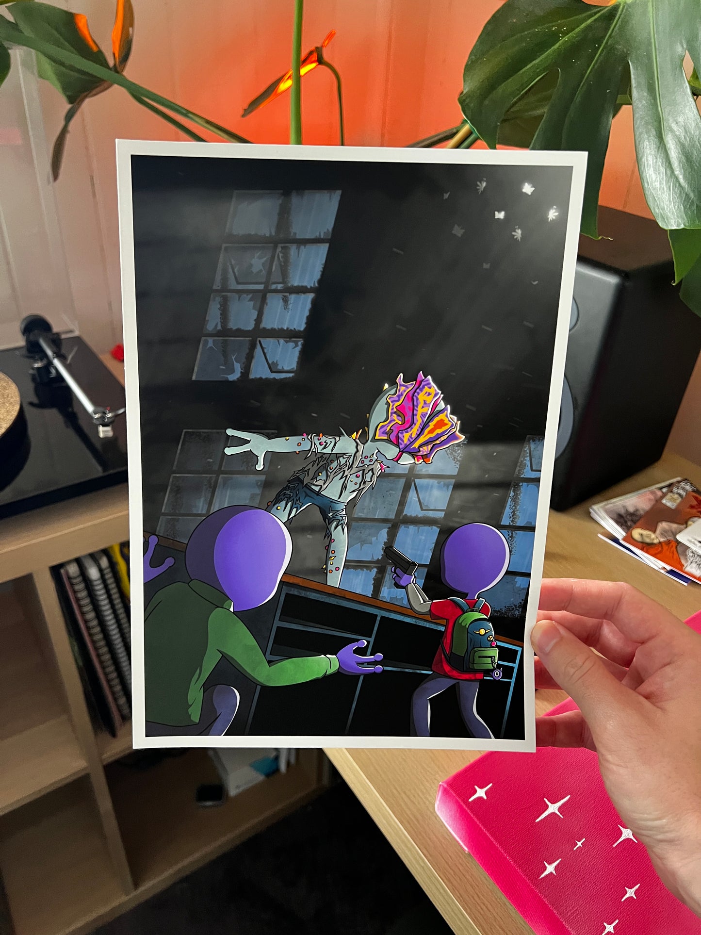Clicker Art Print (Limited 1/1 edition)