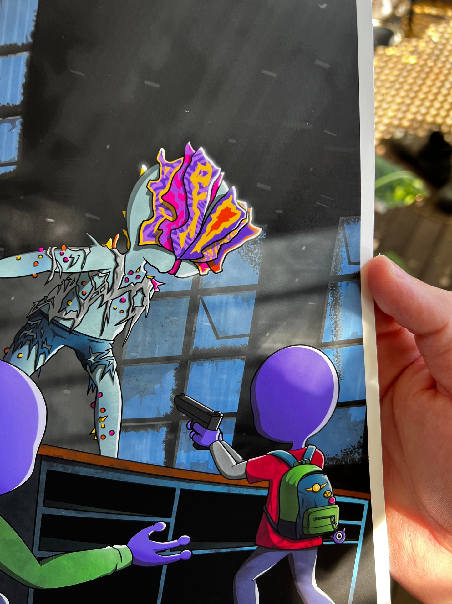 Clicker Art Print (Limited 1/1 edition)